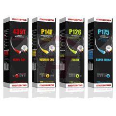Polierpasten Set Edelstahl | Vorpolieren-Hauptpolitur-Hochglanz-Superfinish | Menzerna 439T / P14F / P126 / P175 Edelstahl Sets