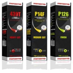 Polierpasten Set Edelstahl | Vorpolieren-Hauptpolitur-Hochglanz | 439T / P14F / P126 Edelstahl Sets