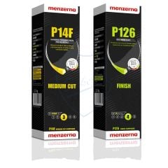 Polierpasten Set Edelstahl | Hauptpolitur-Hochglanz | Menzerna P14F / P126 Edelstahl Sets