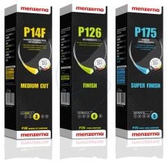 Polierpasten Set Edelstahl | Hauptpolitur-Hochglanz-Superfinish | Menzerna P14F / P126 / P175 Edelstahl Sets
