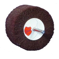 Shank-Mounted Abrasive Plies| Fleece "Fine" | 80 x 40 mm Fleece Shank-Tools