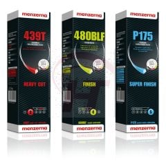 Aluminium polishing compound set | Pre-polishing / high-gloss / superfinish | Menzerna 439T / 480BLF / P175 Aluminium Kits
