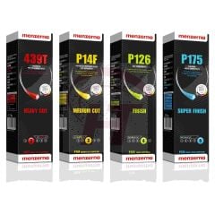 Polierpasten Set Edelstahl | Vorpolieren-Hauptpolitur-Hochglanz-Superfinish | Menzerna 439T / P14F / P126 / P175 Edelstahl Sets
