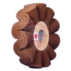 Corrugated Abrasive Fleece Disc | Grit 240 "Fine" AO-006 | Configurable Corrugated Non-Woven